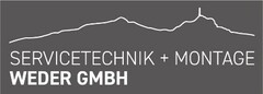 Logo Servicetechnik + Montage Weder GmbH